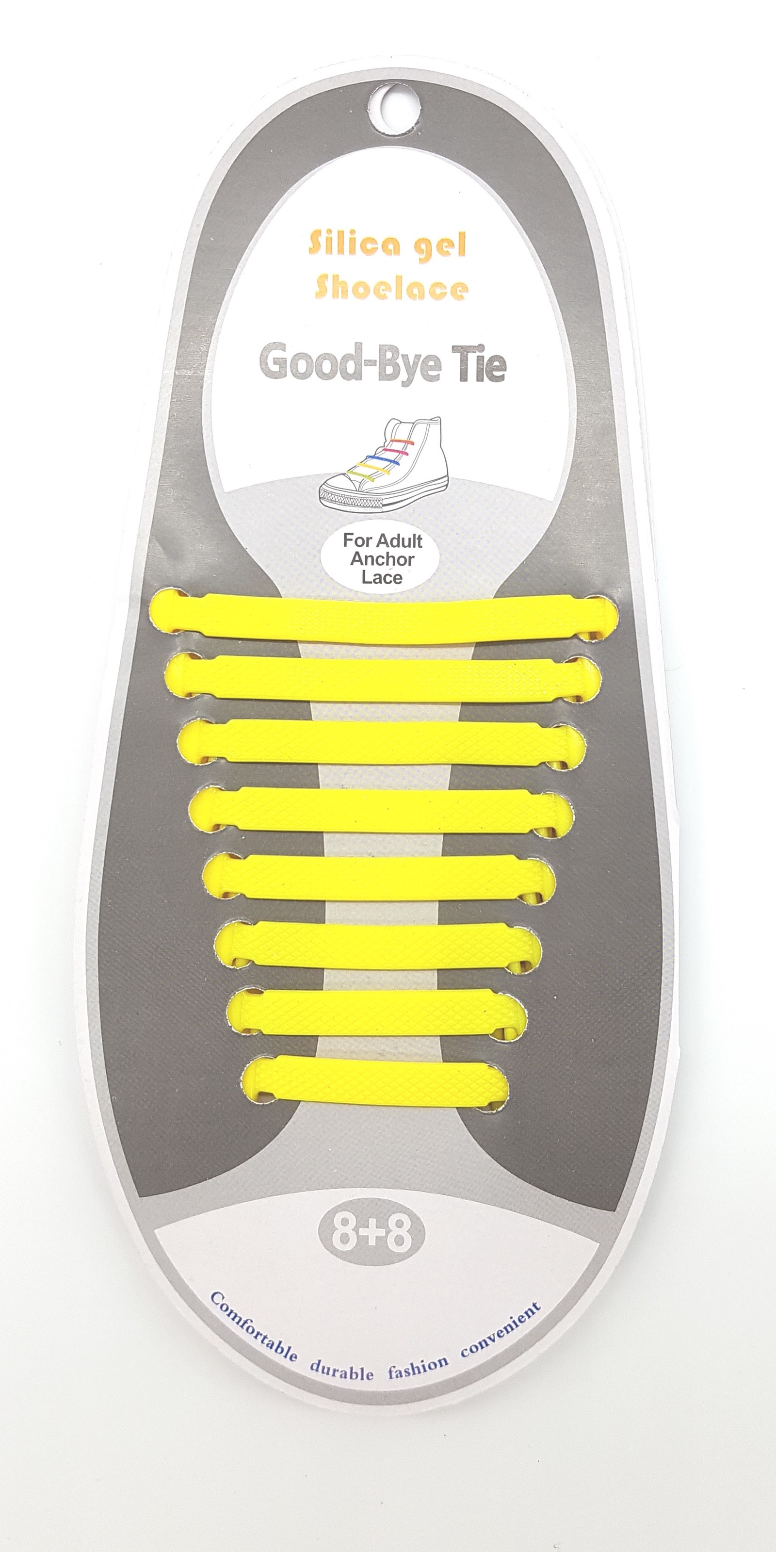 Шнурки Зигуля Силиконовые шнурки , 10463, желтый