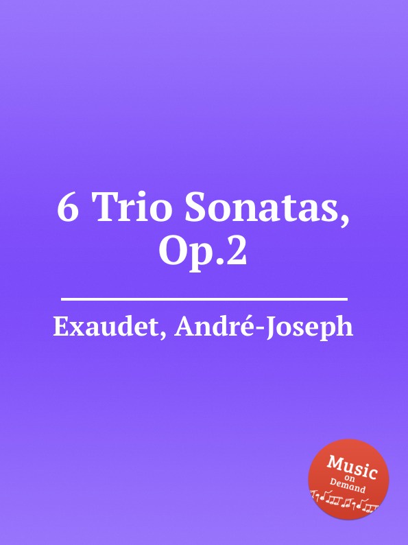 6 Trio Sonatas, Op.2