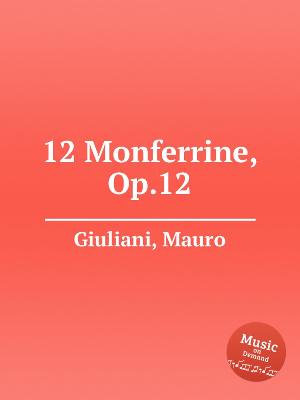 M. Giuliani 12 Monferrine, Op.12