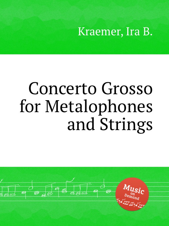 Concerto grosso for strings. Concerto grosso for.