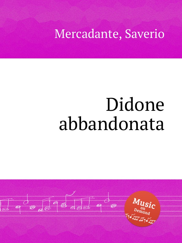 S. Mercadante Didone abbandonata