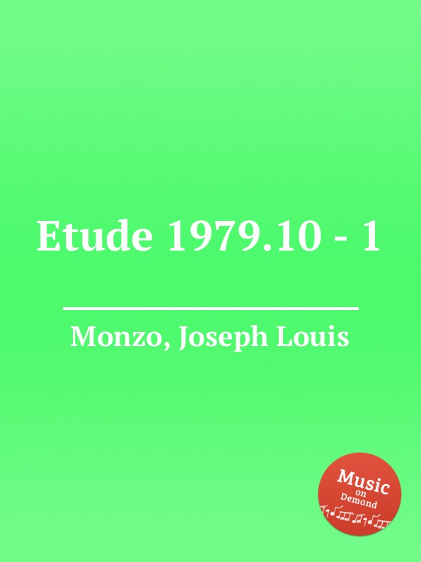 Etude 1979.10 - 1