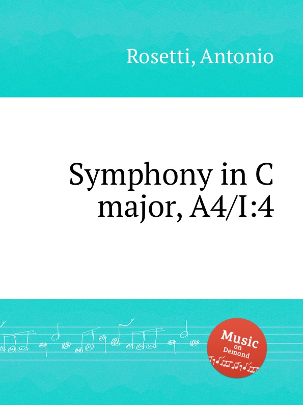 A. Rosetti Symphony in C major, A4/I:4