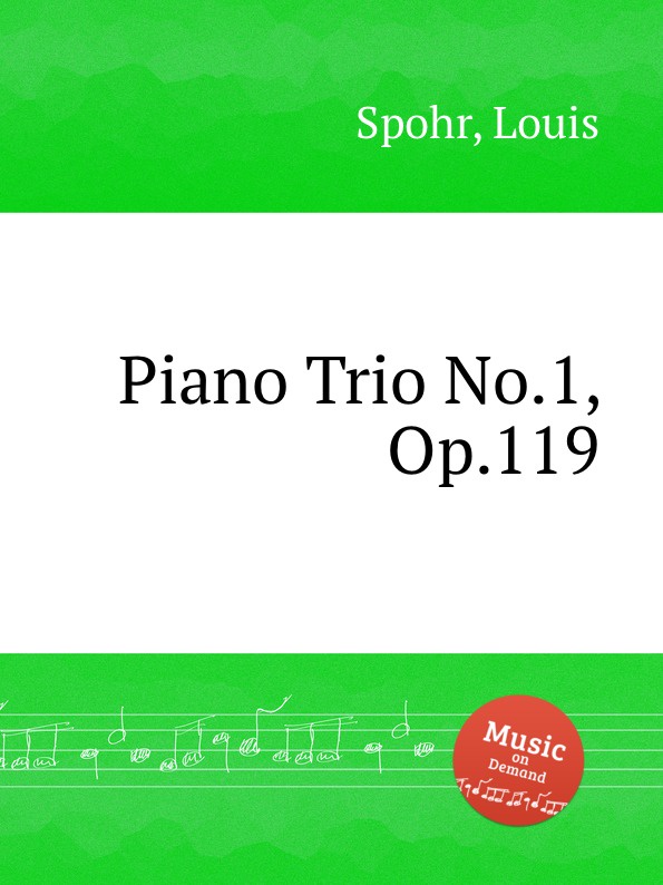 где купить L. Spohr Piano Trio No.1, Op.119 по лучшей цене