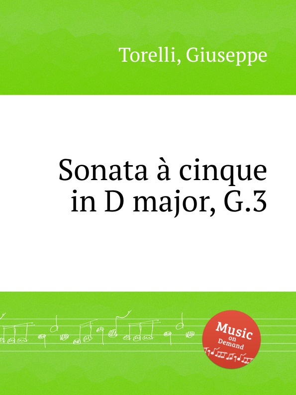 G. Torelli Sonata a cinque in D major, G.3