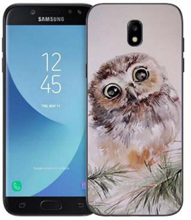 фото Чехол для сотового телефона GOSSO CASES для Samsung Galaxy J5 (2017) J530 с принтом, 183468, серый