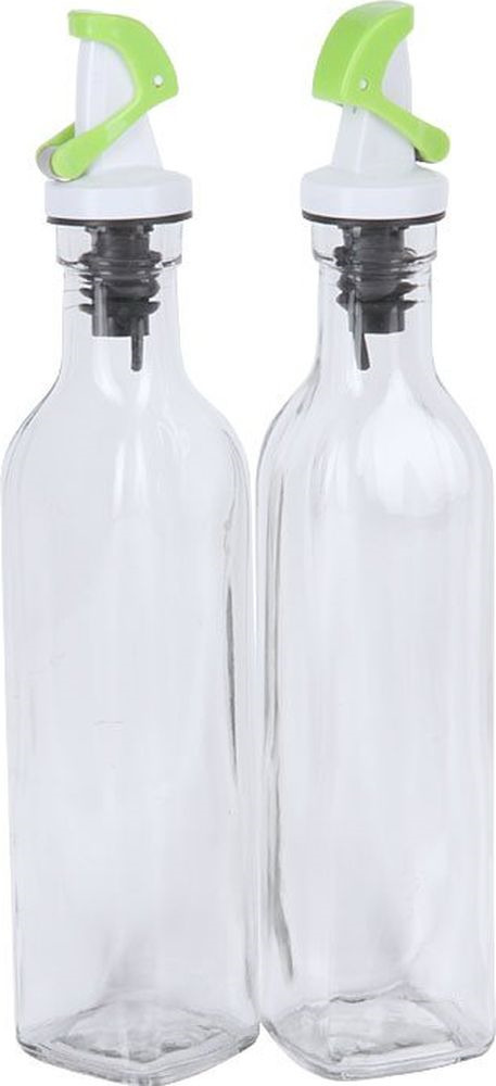 фото Бутылка для масла Rosenberg RGL-225006, прозрачный, 250 мл, 2 шт