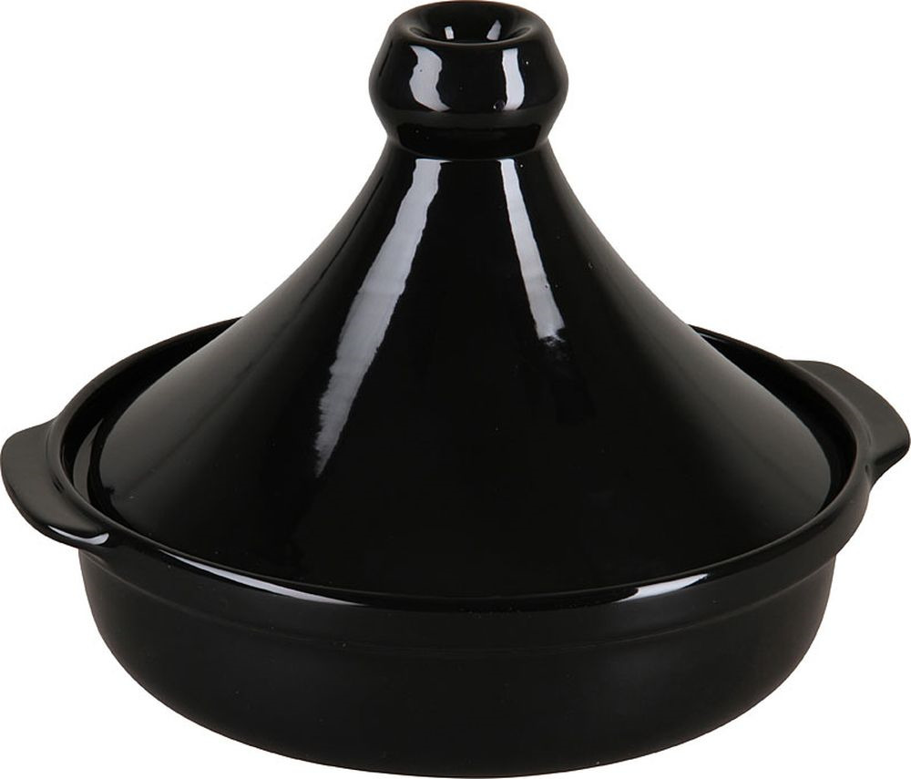 Тажин Pomi d'Oro P-820014, черный, диаметр 28 см