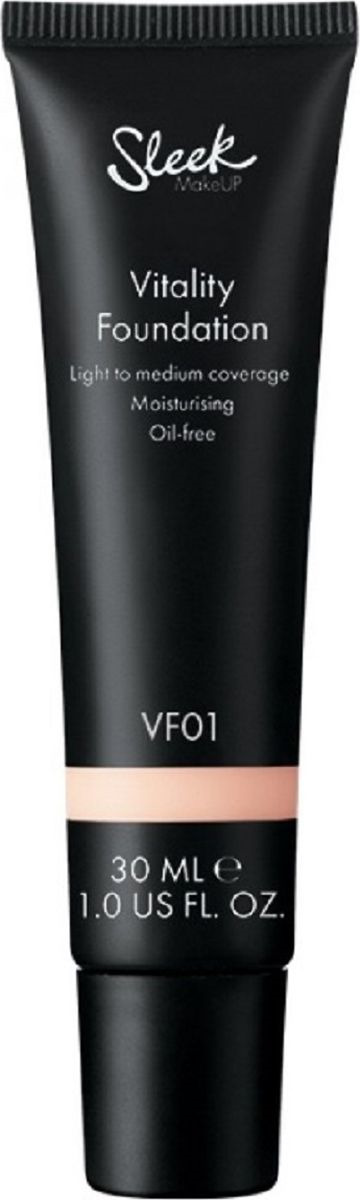 фото Тональная основа Sleek MakeUP Vitality Foundation VF01 1106, 30 мл