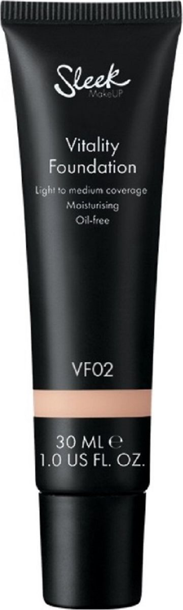 фото Тональная основа Sleek MakeUP Vitality Foundation VF02 1107, 30 мл