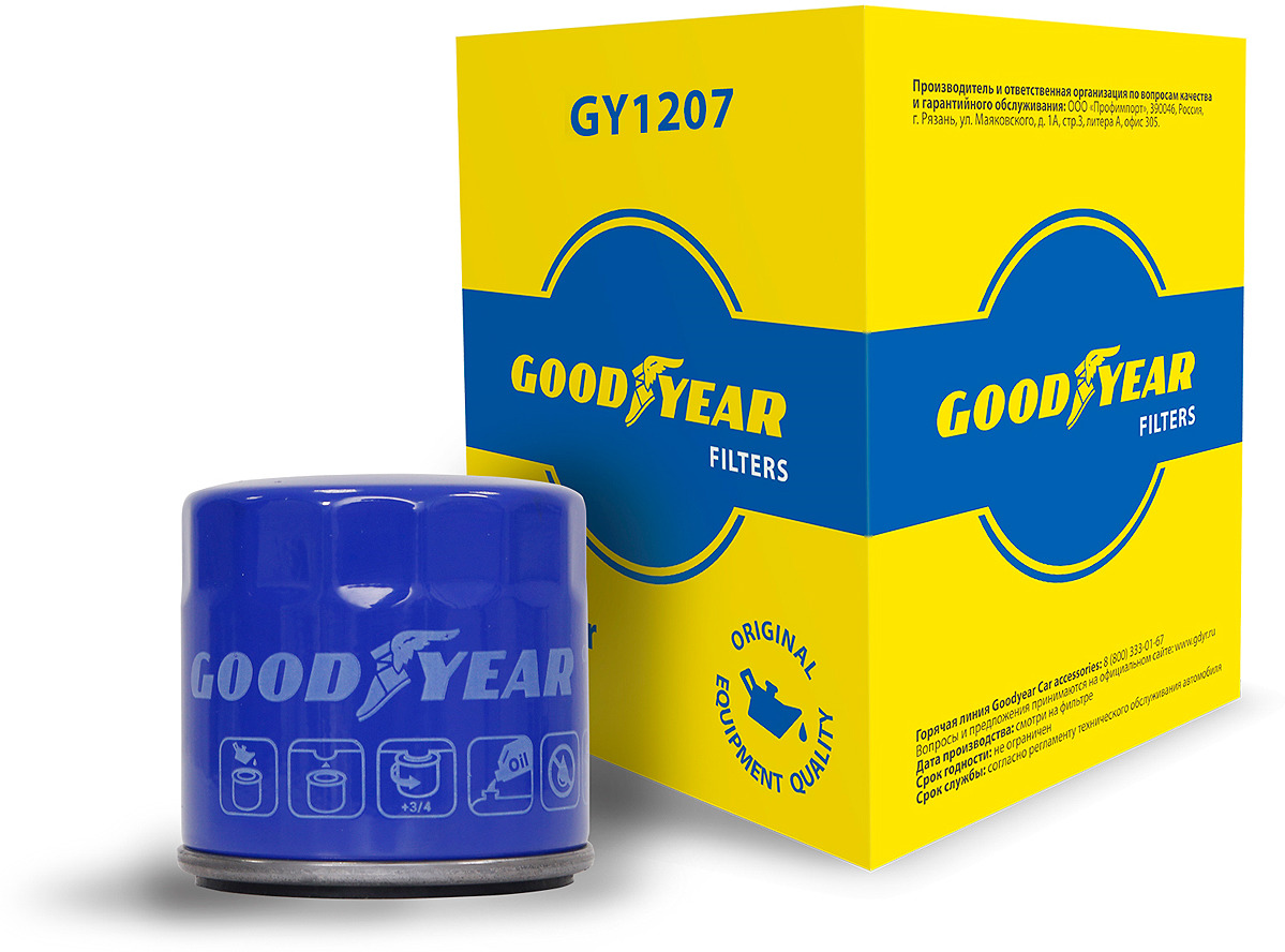 фото Масляный фильтр Goodyear GY1207