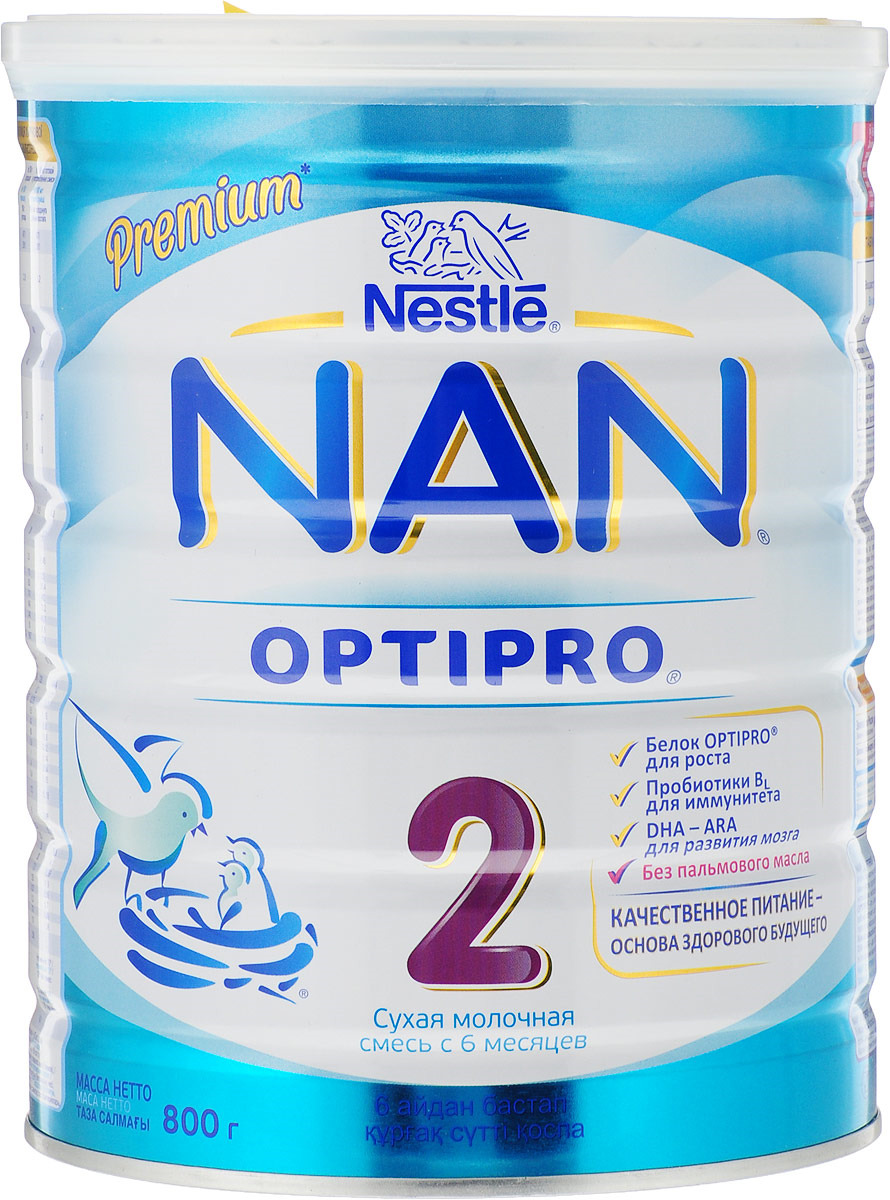 Готовая смесь нан. Nan Optipro 2. Нан оптипро 2 800. Смесь молочная nan 2 Optipro с 6 мес, 400 г. Смесь гипоаллергенная нан 800.