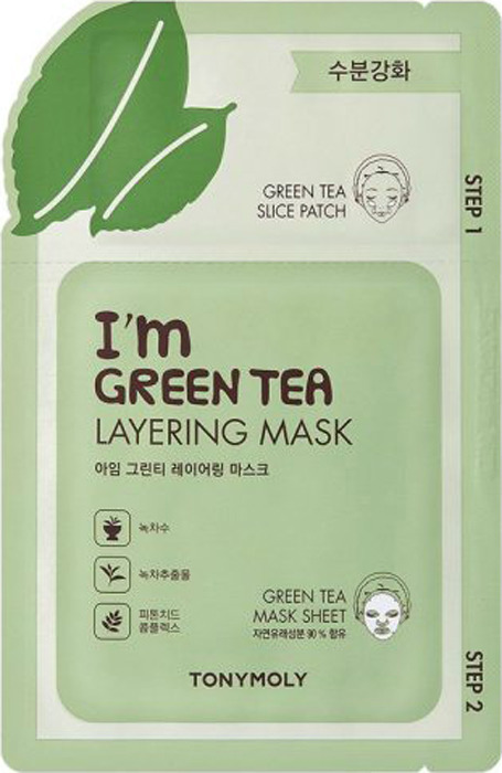 фото Маска для лица Tony Moly I'm Green Tea Layering Mask Tonymoly