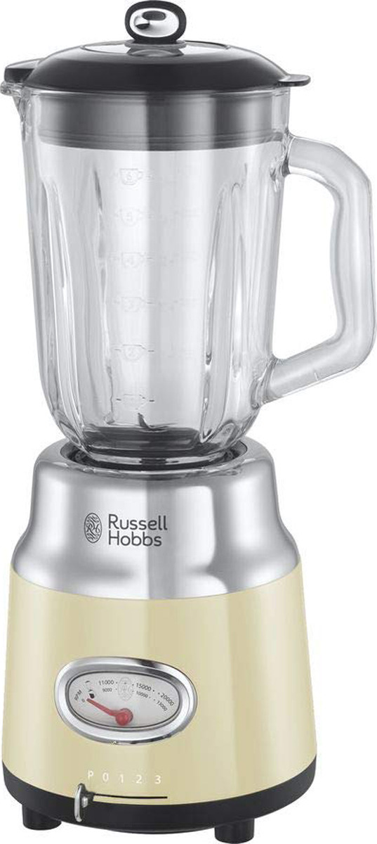 фото Блендер Russell Hobbs Retro, с чашей, 25192-56, кремовый