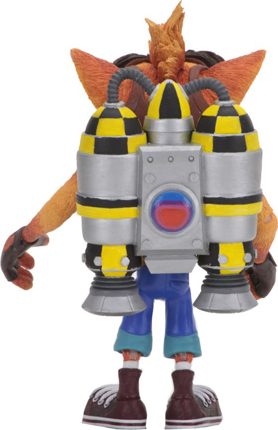 фото Фигурка Neca Crash Bandicoot. Deluxe Crash with Jetpack, высота 17 см