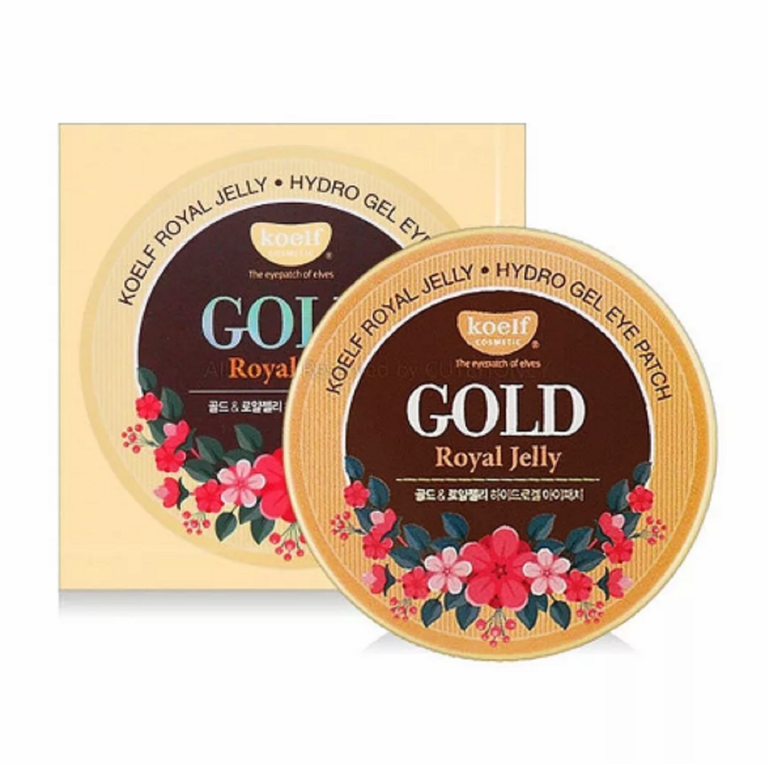 фото Патчи Petitfee с золотом и маточным молочком Koelf Gold & Royal Jelly Eye Patch