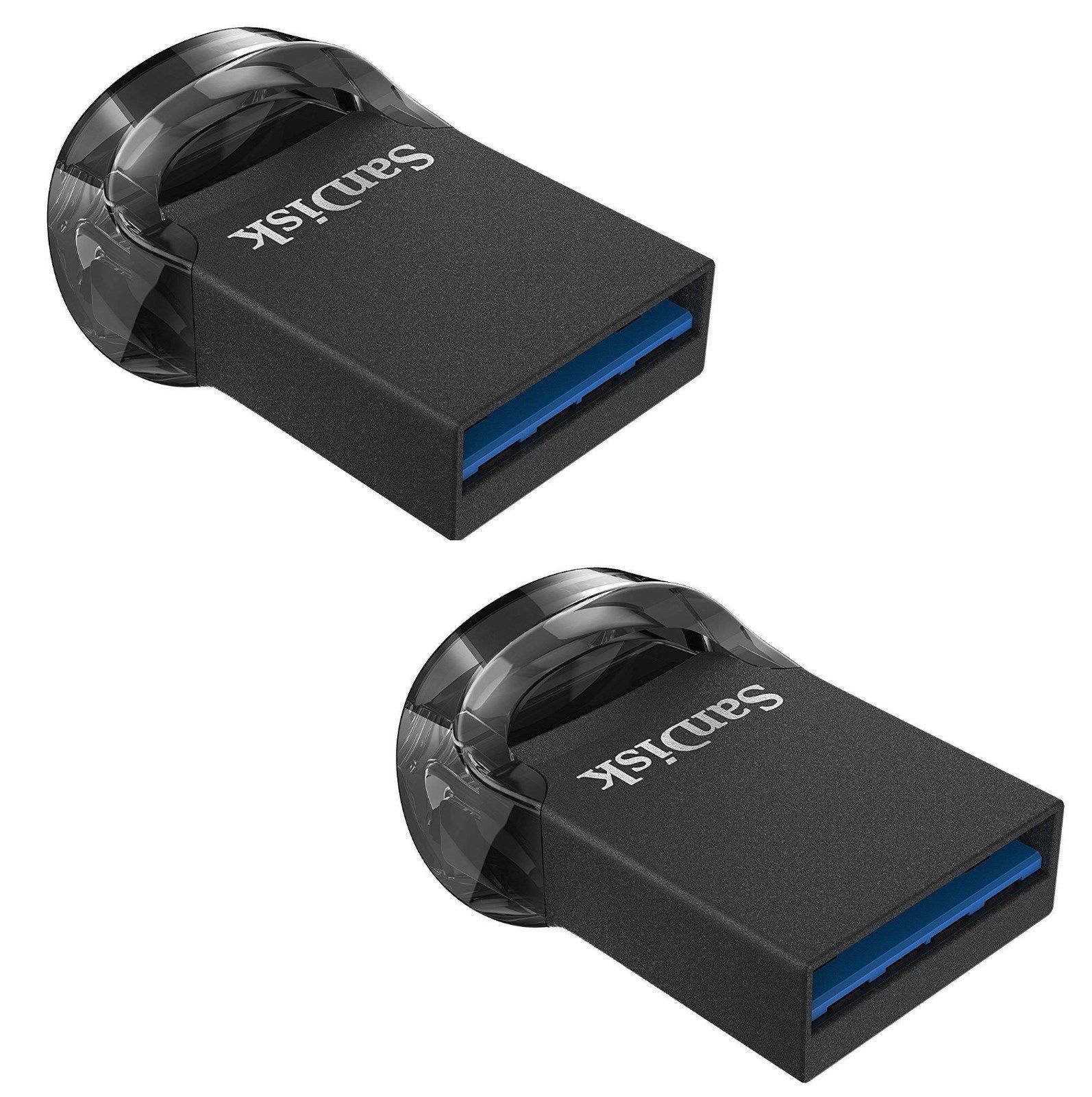 фото USB Флеш-накопитель SanDisk Ultra Fit USB 3.1, SDCZ430-032G-G46, черный