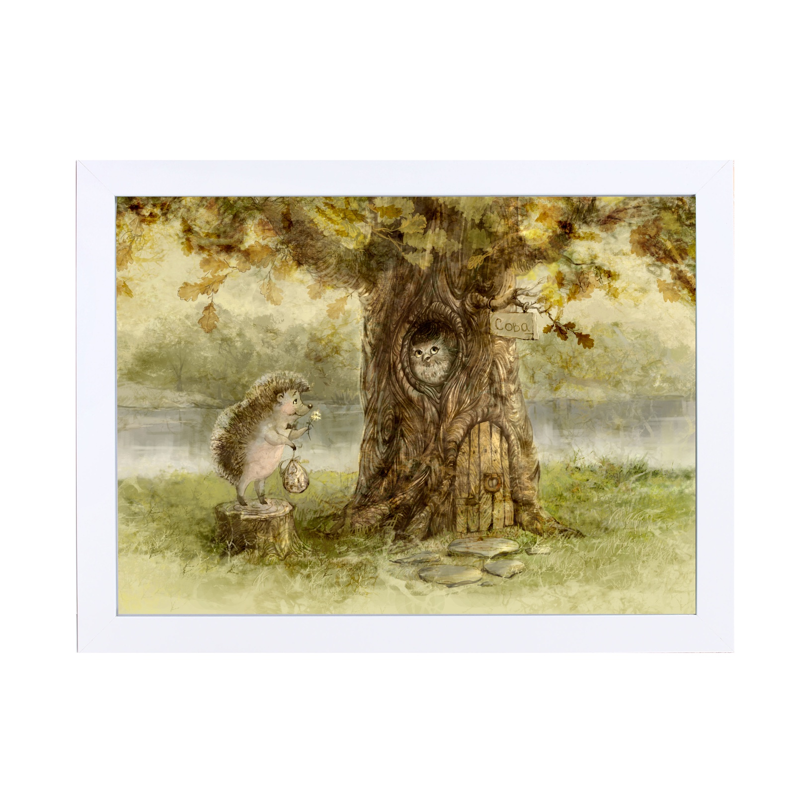 Ёжики. Еж зимой в лесу. Картина с ёжиком. Ежик под деревом. Ежик на дереве.