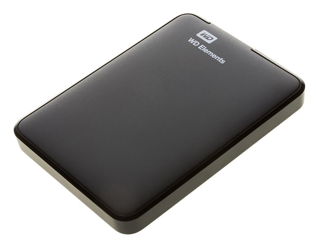 фото Портативный внешний жесткий диск WD HDD  1 TB  Elements SE Portable, 2.5", USB 3.0, черный