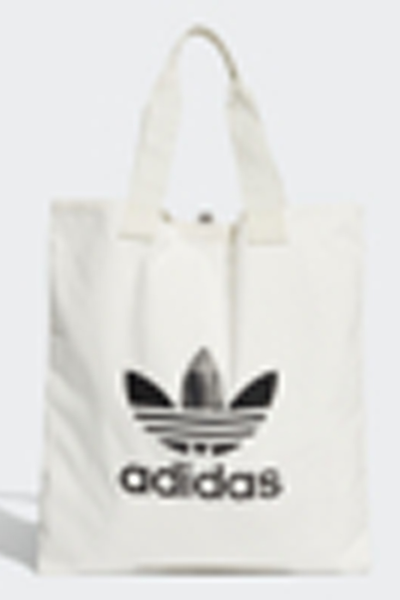 Сумка женская Adidas Shopper Trefoil, цвет: белый. DX2047