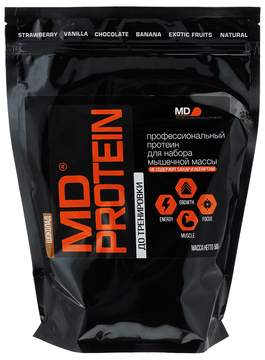 Протеин MD Protein, шоколад, 500 г