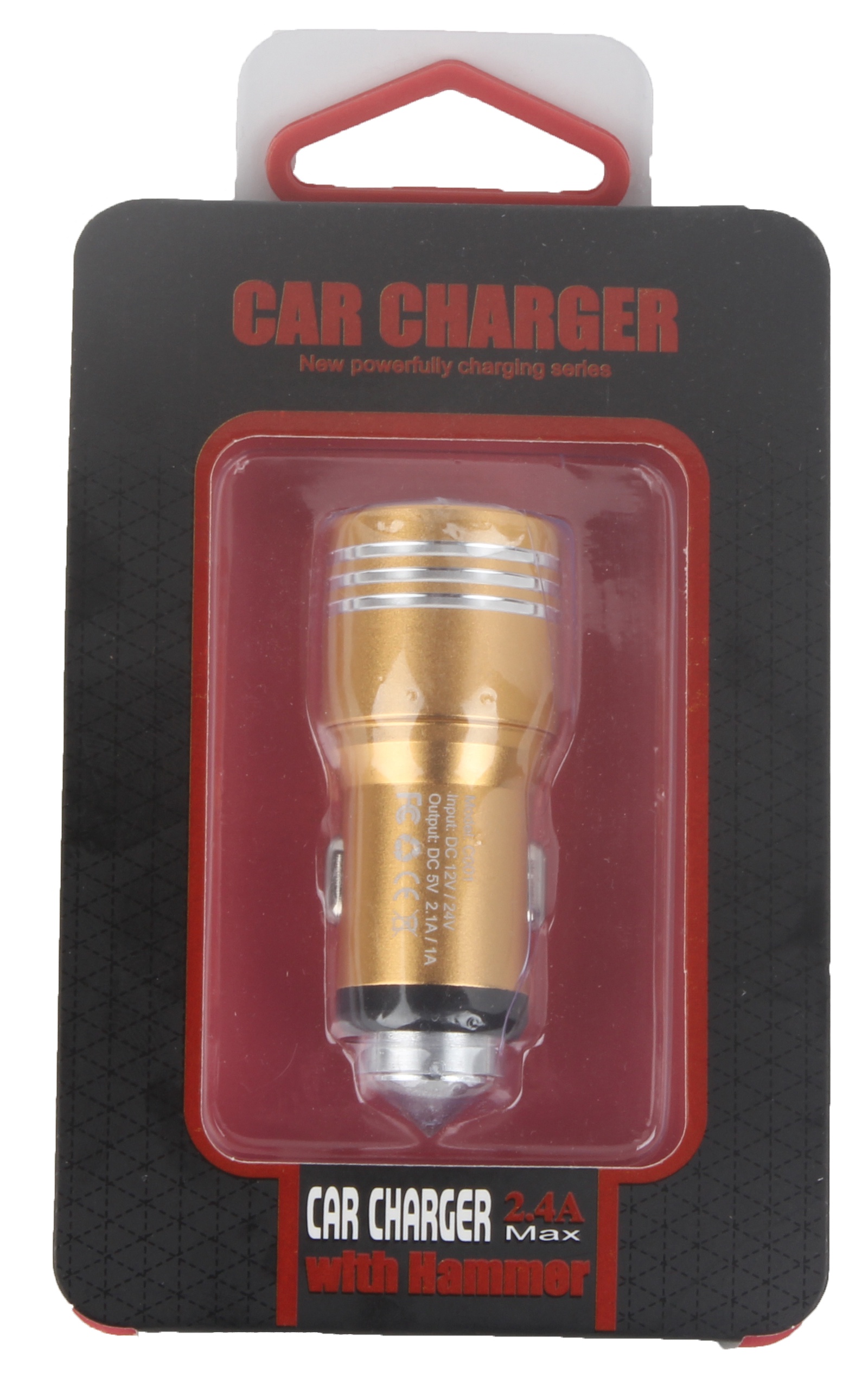 фото Автомобильное зарядное устройство TipTop Car Charger 2.4 A, TCHAG