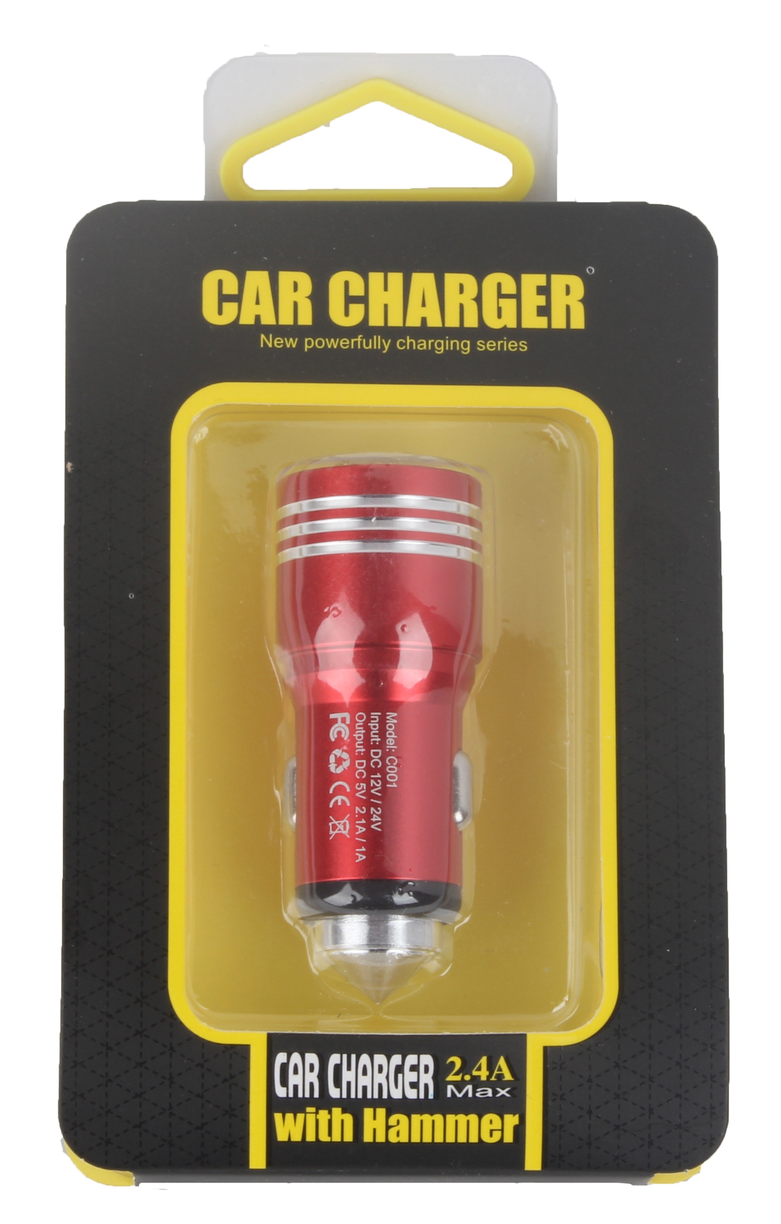 фото Автомобильное зарядное устройство TipTop Car Charger 2.4 A, TCHAR
