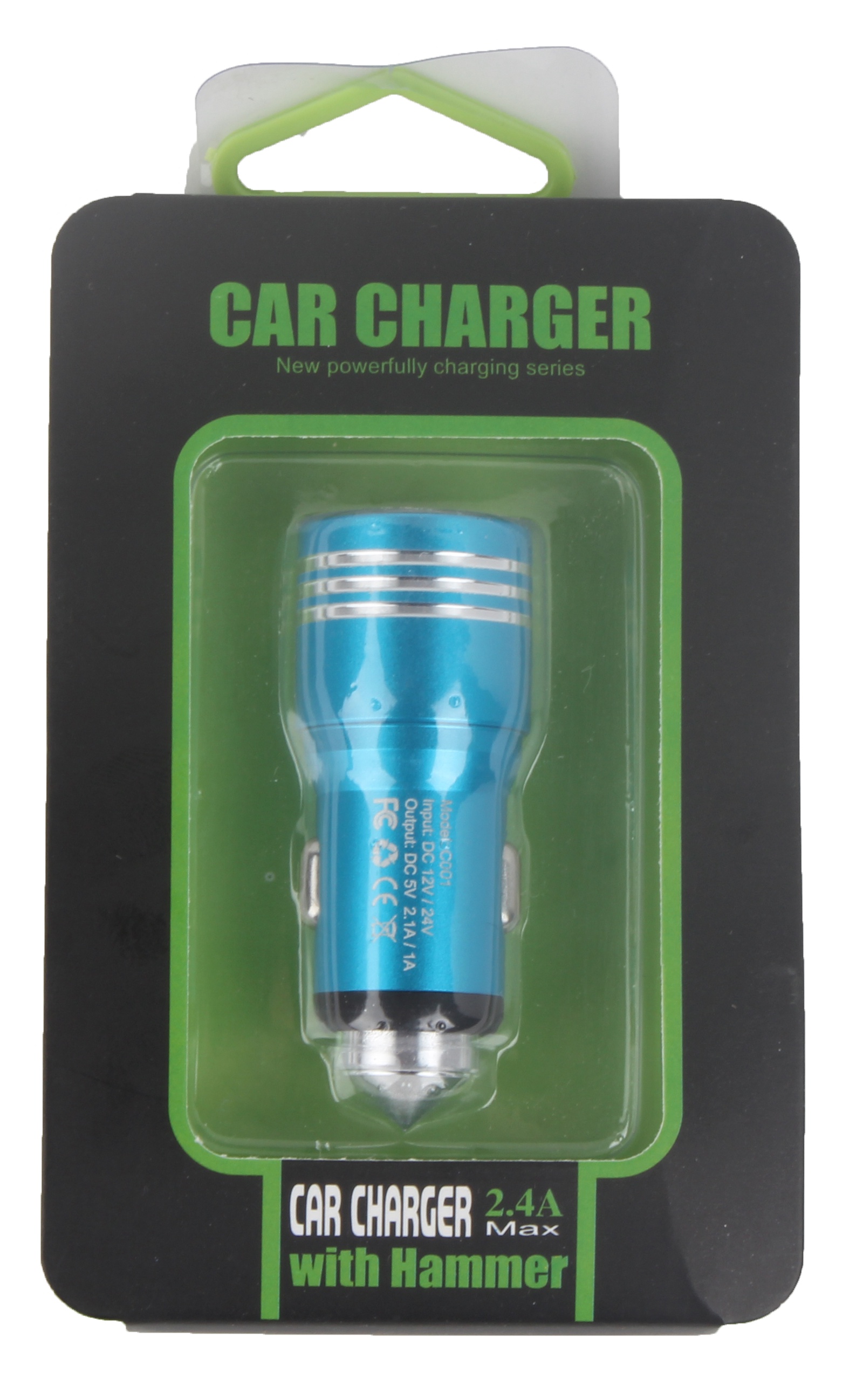 фото Автомобильное зарядное устройство TipTop Car Charger 2.4 A, TCHABL