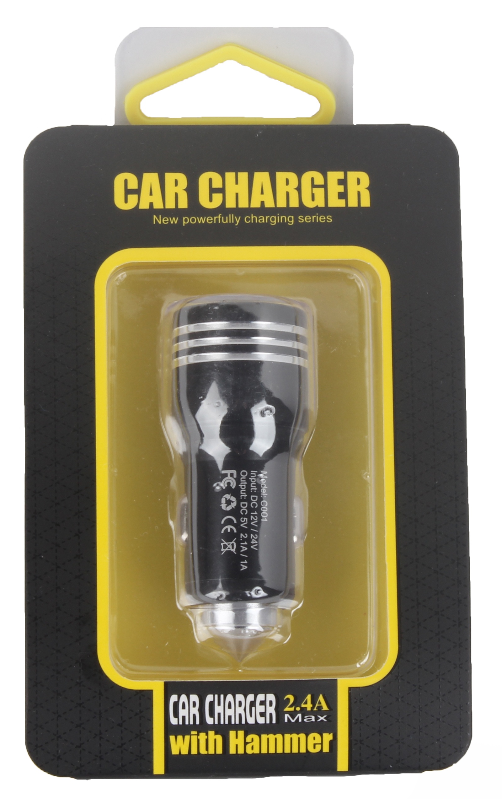 фото Автомобильное зарядное устройство TipTop Car Charger 2.4 A, TCHAB