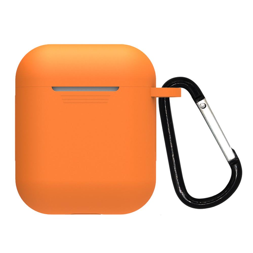 фото Чехол для наушников S4U Apple AirPods, Airoren, оранжевый