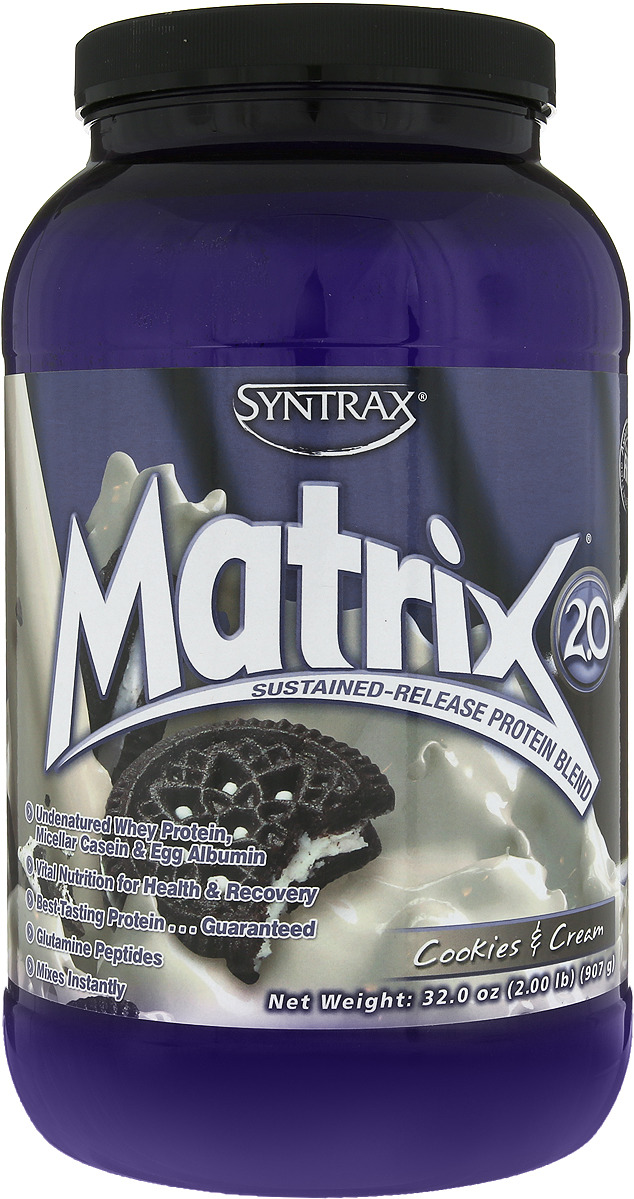 Протеин Syntrax Matrix 2.0 Cookies&Cream - купить с доставкой по ...