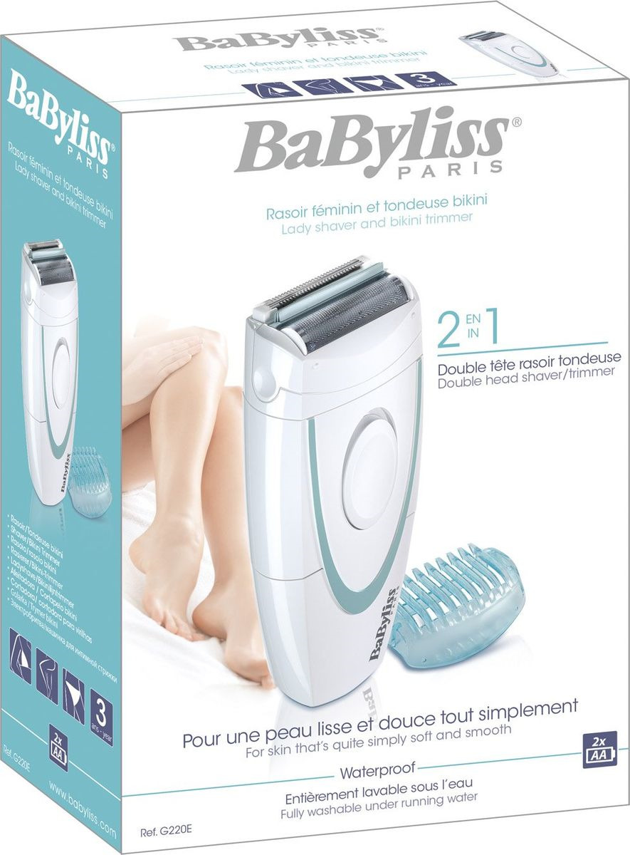 фото Эпилятор Babyliss G220E, серебристый