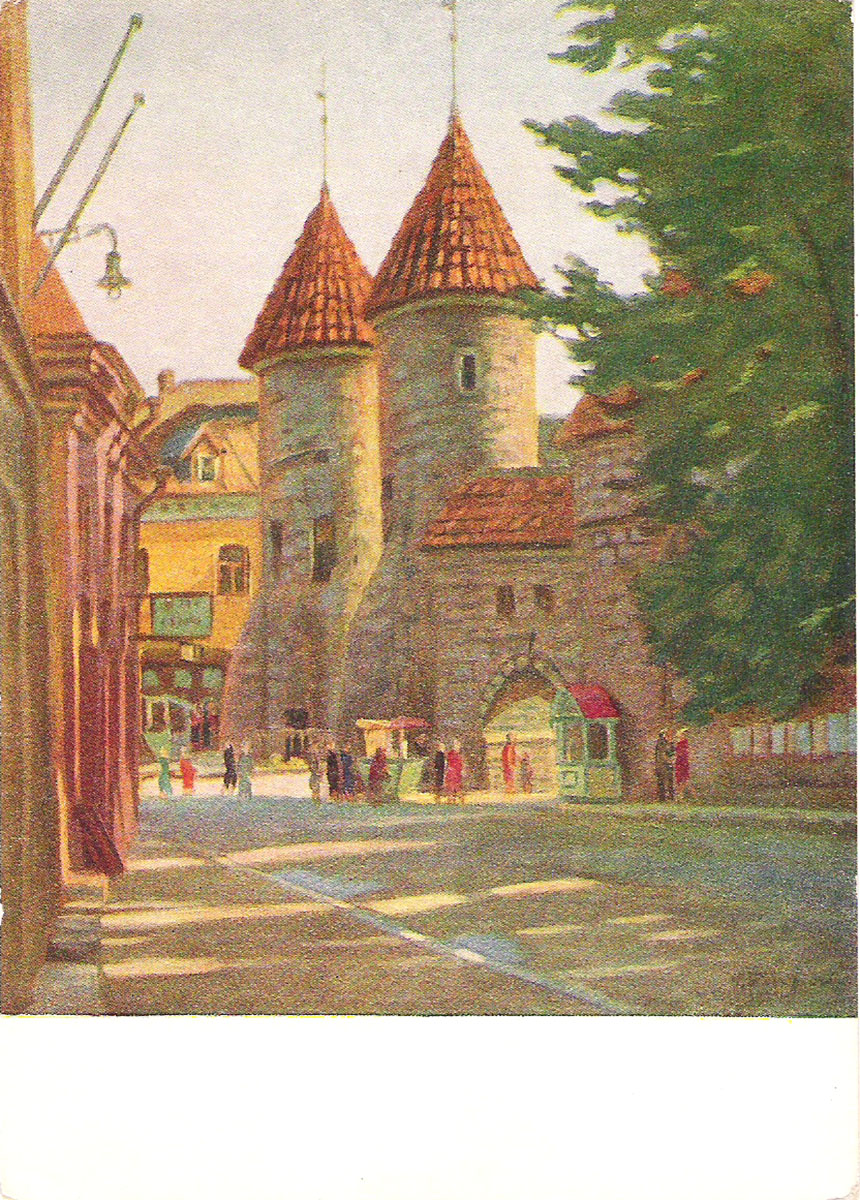 Таллин открытка