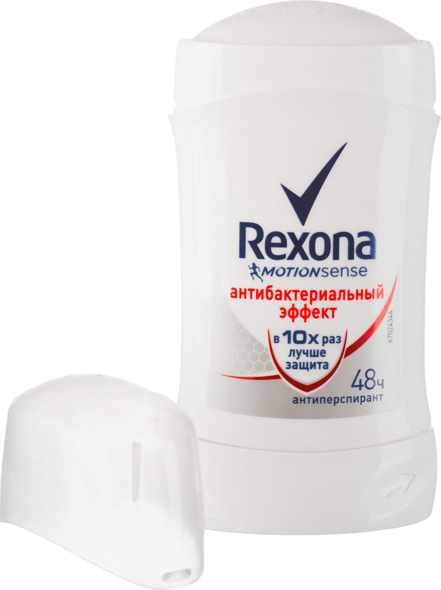 фото Антиперспирант-карандаш Rexona Антибактериальный эффект, 40 мл