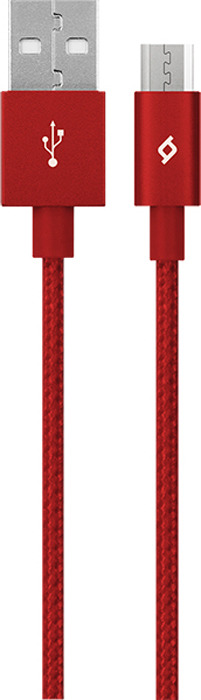 фото Кабель TTEC Alumi Micro USB - USB, 2 м, красный