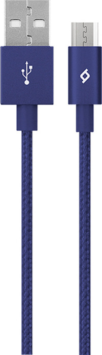 фото Кабель TTEC Alumi Micro USB - USB, темно-синий