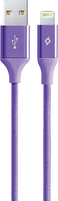 фото Кабель TTEC Alumi Apple Lightning - USB, фиолетовый