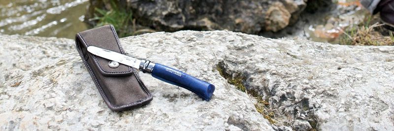 фото Чехол Opinel Outdoor L для Trad №09/10 и Eff 10, цвет: коричневый, длина 15 см