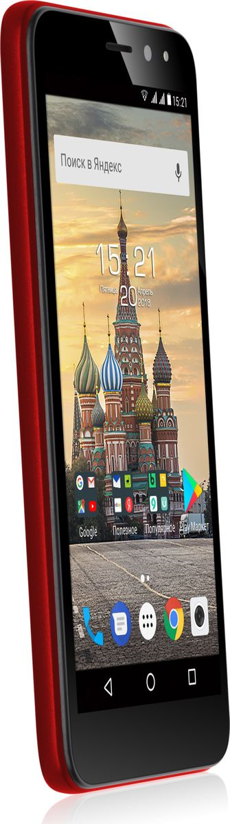 фото Смартфон Fly Mobile Life Compact 4G 1/8GB, красный