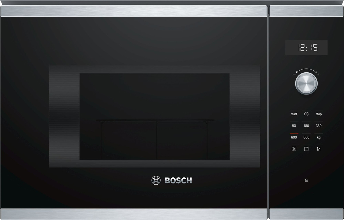 фото Встраиваемая микроволновая печь Bosch BEL524MS0, серебристый, черный Bosch gmbh