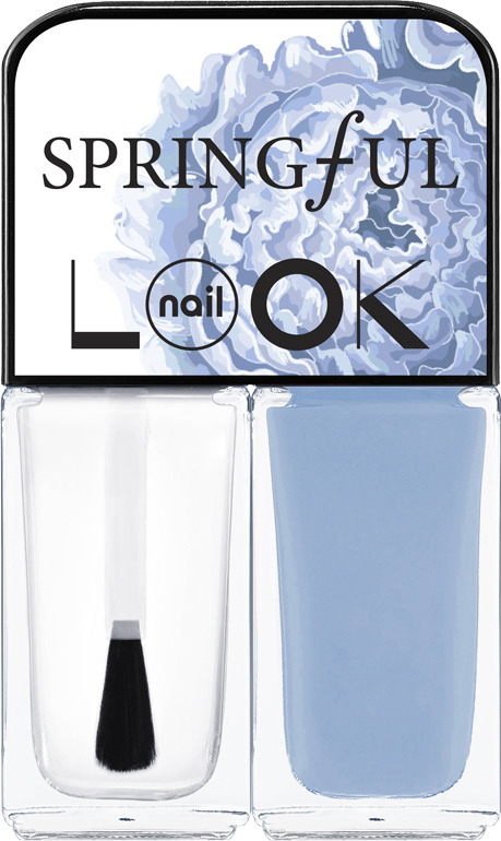 фото Лак для ногтей NailLOOK Trends Springful Baby Bluebell, 3 мл, 2 шт