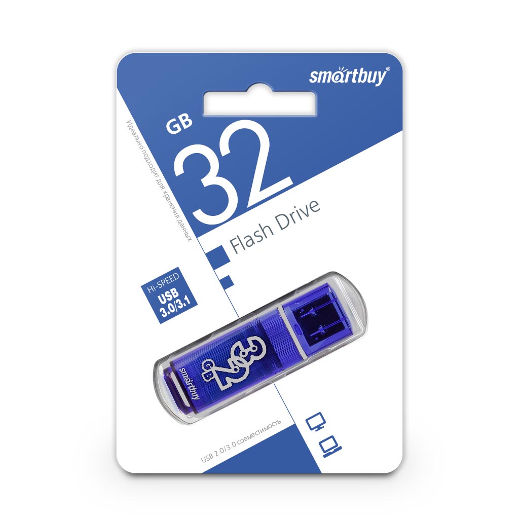 фото USB Флеш-накопитель SmartBuy USB 3.0 SB32GBGS-DB 32GB