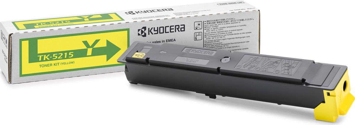 фото Картридж Kyocera TK-5215Y, желтый, для лазерного принтера