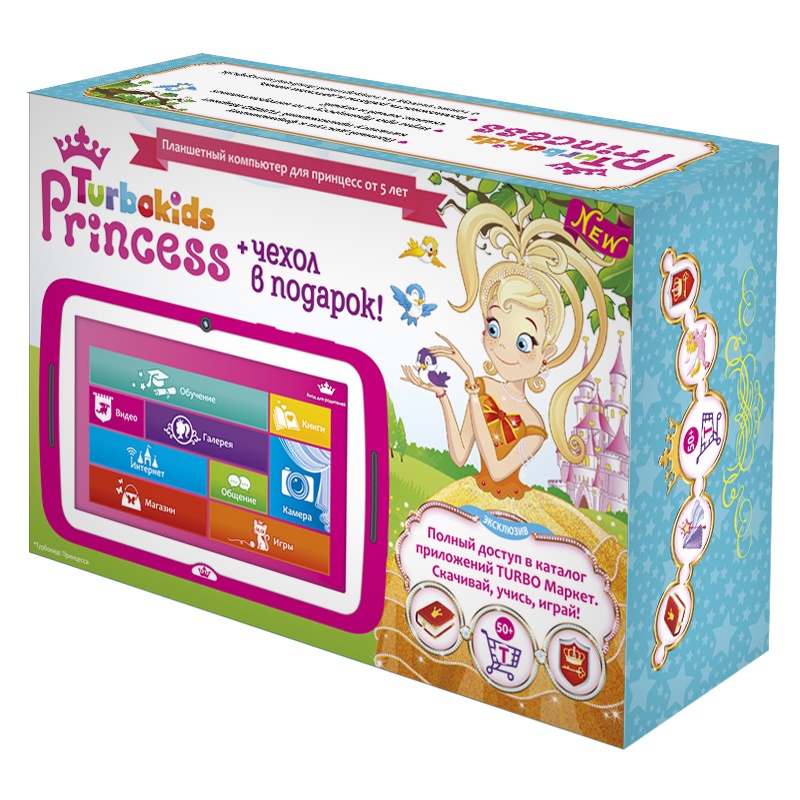 фото Планшет Turbokids Princess, розовый