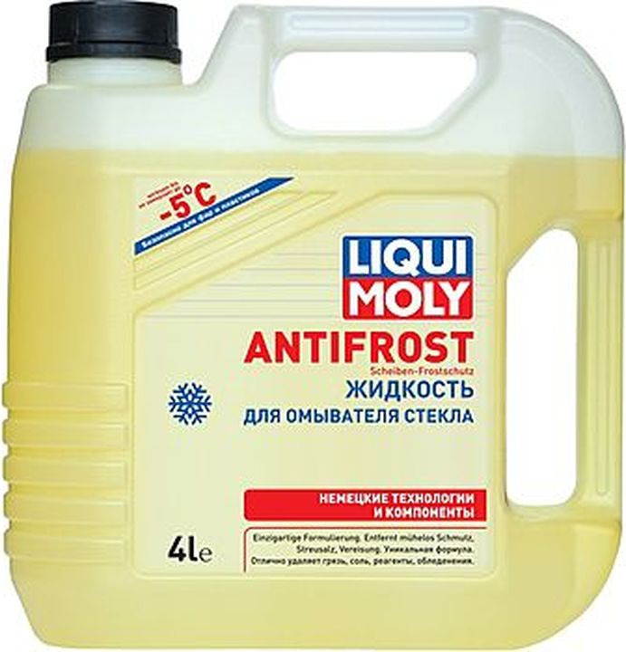 фото Жидкость стеклоомывателя Liqui Moly Antifrost Scheiben-Frostschutz -5, зимняя, 35005, 4 л