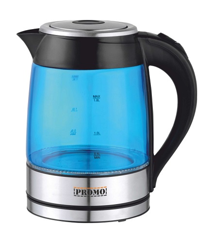 Электрический чайник PROMO PR-EK104P голубой, F0000010911