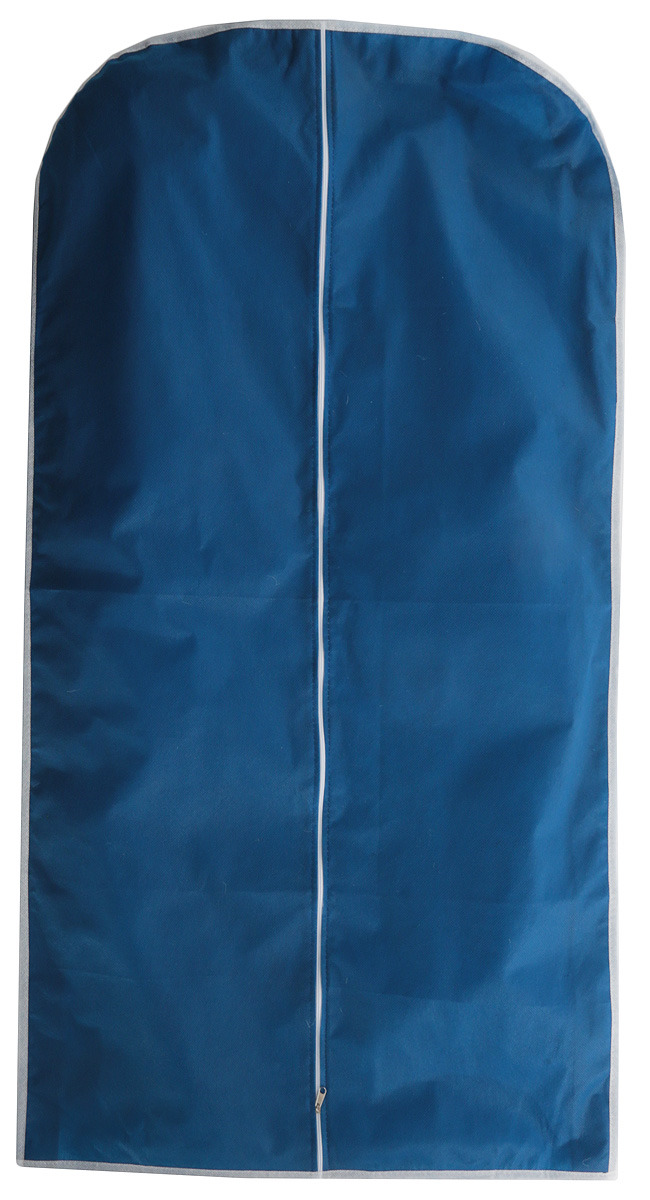 Чехол для одежды Eva, объемный, синий, 65 х 110 х 10 см