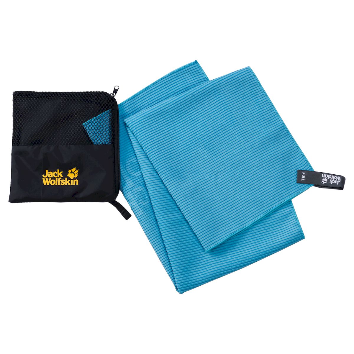 фото Полотенце спортивное Jack Wolfskin Great Barrier Towel M, 8006431-1081, бирюзовый, 80 х 40 см