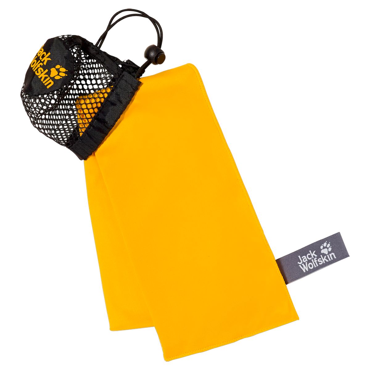 фото Полотенце спортивное Jack Wolfskin Wolftowel Light XL, 8002361-380, желтый, 155 x 70 см