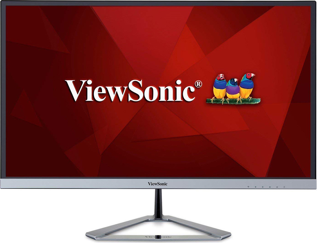 фото Монитор ViewSonic VX2776-SMHD, VS16387, черный, серебристый